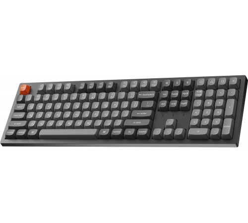 Клавіатура бездротова Keychron K10 Max Keychron Super Banana Switch Black RGB (K10M-H4-UA)