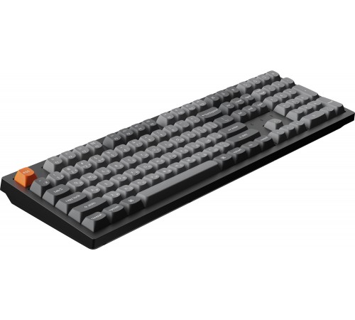 Клавіатура бездротова Keychron K10 Max Keychron Super Banana Switch Black RGB (K10M-H4-UA)