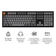 Клавіатура бездротова Keychron K10 Max Keychron Super Banana Switch Black RGB (K10M-H4-UA)