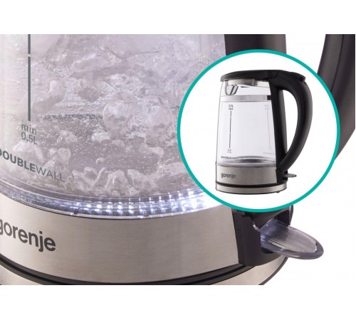 Електрочайник Gorenje K17GDW