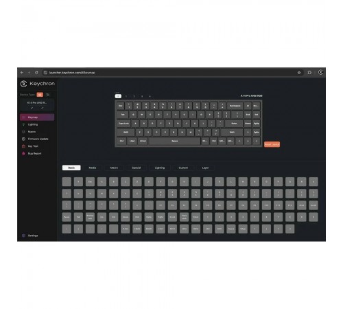 Клавіатура бездротова Keychron K17 PRO 100Key (K17P-H2-UA)
