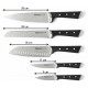 Набір ножів Tefal Ice Force у дерев`яній колоді 5 предметів (K232S574)