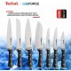 Набір ножів Tefal Ice Force у дерев`яній колоді 5 предметів (K232S574)