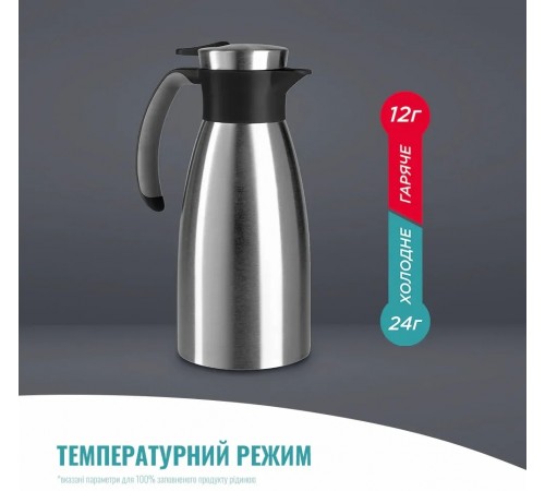 Термоглечик Tefal Soft Grip 1.5 л Black (K3043214)