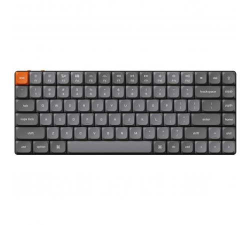 Клавіатура бездротова Keychron K3 Max, Gateron MX 2.0 Brown, Hot-Swap, RGB UA Black (K3M-H3-UA)