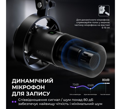Мікрофон Fifine K688CT