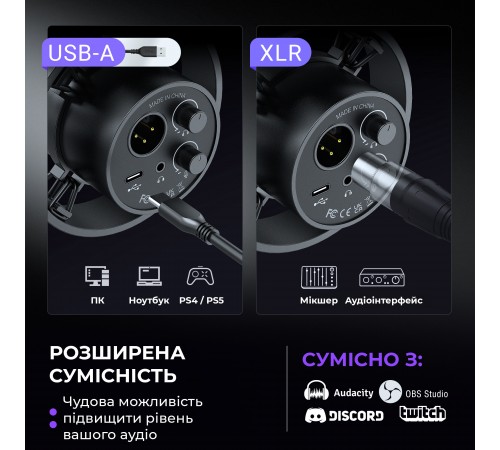 Мікрофон Fifine K688CT