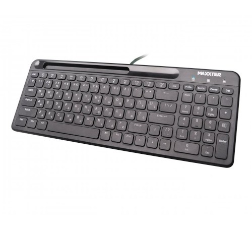 Клавiатура Maxxter KB-01B-UA Black Клавiатура Maxxter KB-01B-UA Black