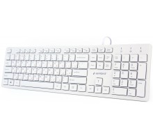 Клавіатура Gembird KB-MCH-03-W-UA Ukr White