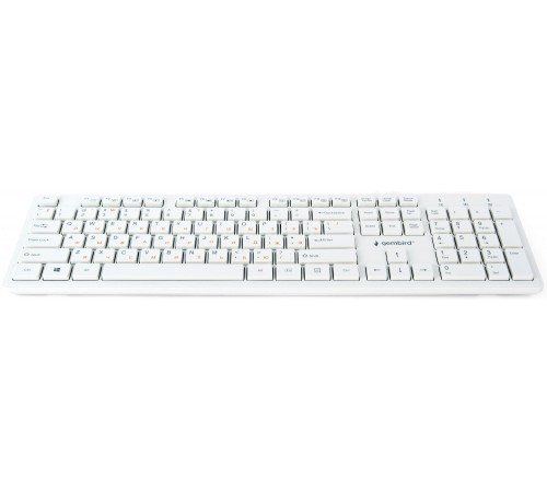 Клавіатура Gembird KB-MCH-03-W-UA Ukr White