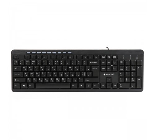 Клавіатура Gembird KB-UM-106-UA Ukr Black