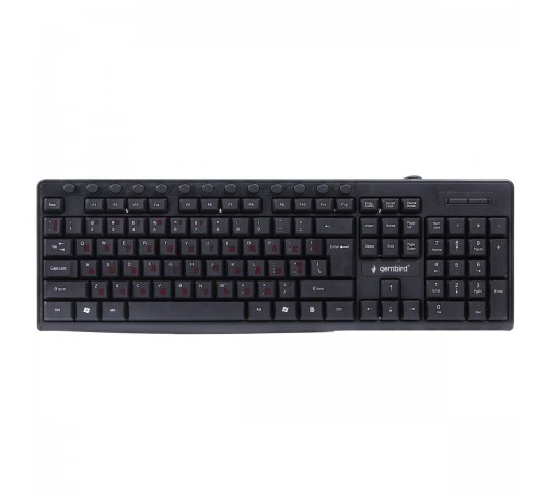 Клавіатура Gembird KB-UM-107-UA Ukr Black Клавіатура Gembird KB-UM-107-UA Ukr Black
