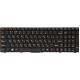 Клавіатура PowerPlant для ноутбука IBM/Lenovo B570, B590, V570 чорний, чорний фрейм (KB311538)