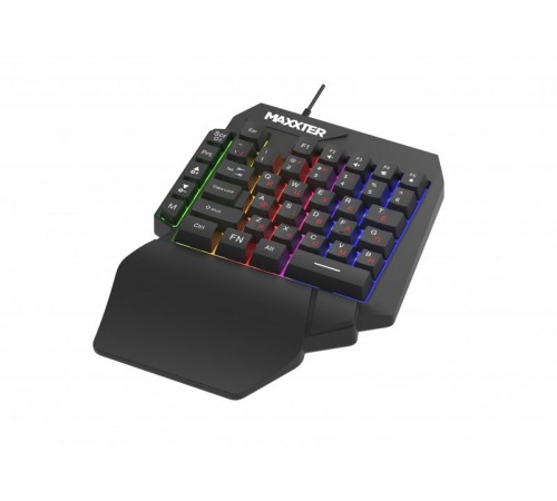 Клавiатура Maxxter KBG-OH-01B-UA Black