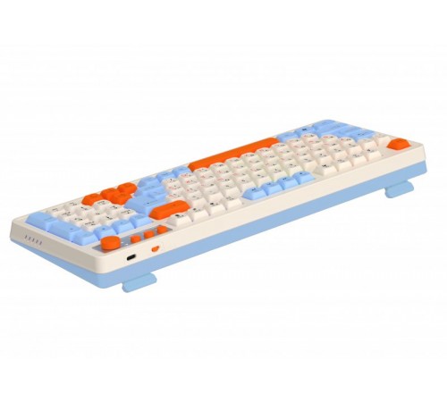 Клавiатура бездротова Maxxter KBGW-3C01-UA White