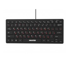 Клавiатура Maxxter KBM-C01B-UA Black