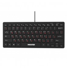 Клавiатура Maxxter KBM-C01B-UA Black