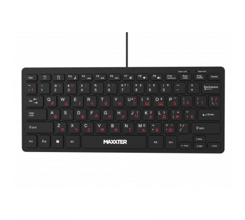 Клавiатура Maxxter KBM-C01B-UA Black