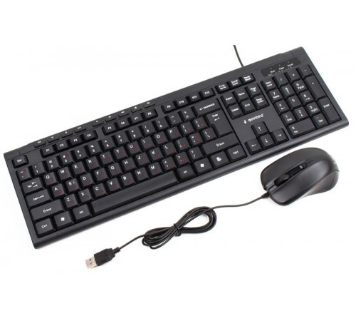 Комплект (клавіатура + миша) Gembird KBS-UM-03-UA Black
