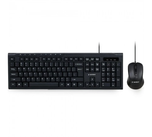 Комплект (клавіатура + миша) Gembird KBS-UM-03-UA Black