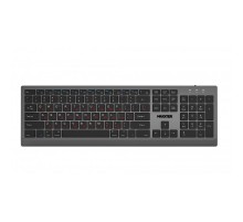 Клавiатура бездротова Maxxter KBW-01G-UA Gray-Black