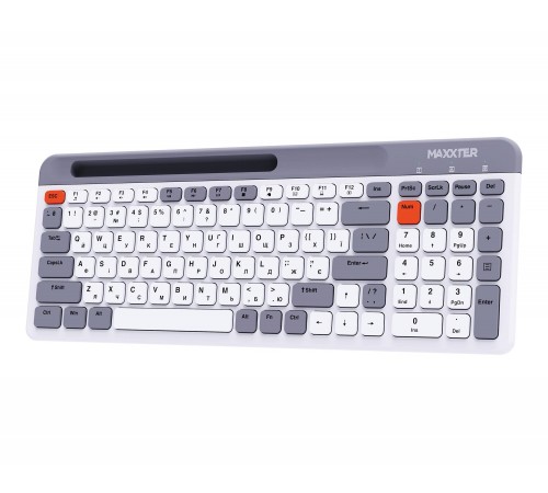 Клавiатура бездротова Maxxter KBW-02G-UA