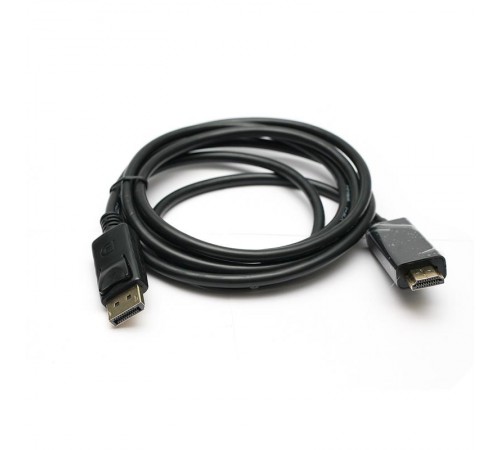 Кабель PowerPlant (KD00AS1237) DisplayPort-HDMI, 1.8м, Black