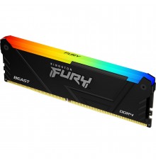 Модуль пам`яті DDR4 16GB/3200 Kingston Fury Beast RGB (KF432C16BB12A/16WP)
