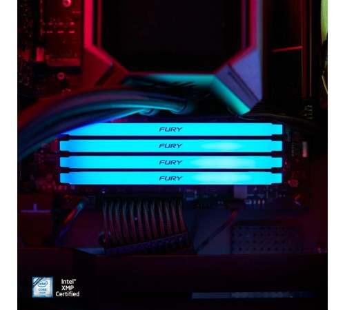 Модуль пам`яті DDR4 2x16GB/3200 Kingston Fury Beast RGB (KF432C16BB12AK2/32WP)