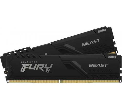 Модуль пам`ятi DDR4 2x16GB/3200 Kingston Fury Beast Black (KF432C16BB1K2/32WP)