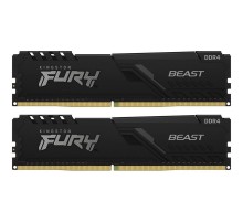 Модуль пам`ятi DDR4 2x16GB/3200 Kingston Fury Beast Black (KF432C16BB1K2/32WP)