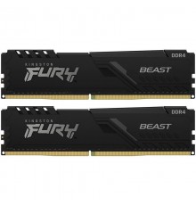 Модуль пам`ятi DDR4 2x16GB/3200 Kingston Fury Beast Black (KF432C16BB1K2/32WP)