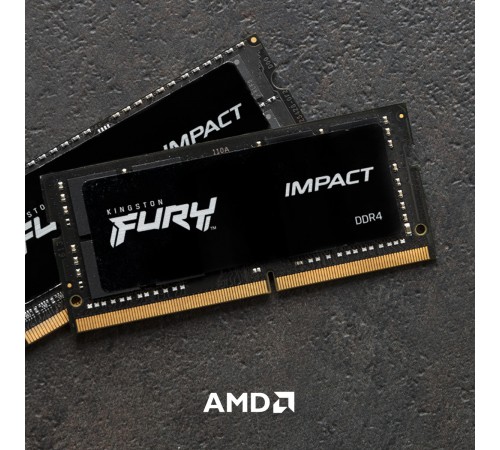 Модуль пам`яті SO-DIMM DDR4 32GB/3200 Kingston Fury Impact (KF432S20IB/32)