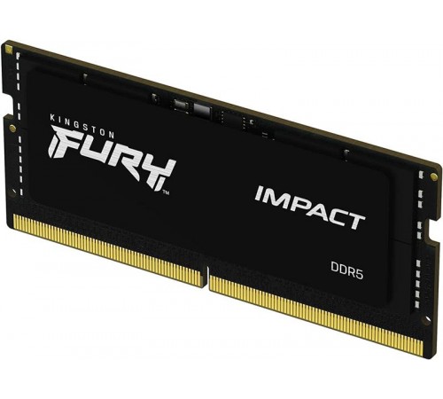 Модуль пам`ятi SO-DIMM DDR5 16GB/4800 Kingston Fury Impact (KF548S38IB-16)