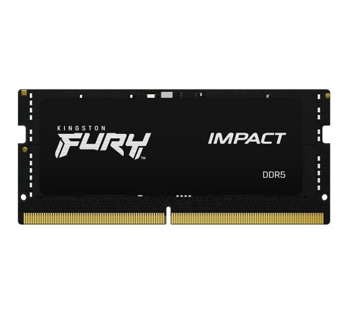Модуль пам`ятi SO-DIMM DDR5 16GB/4800 Kingston Fury Impact (KF548S38IB-16)