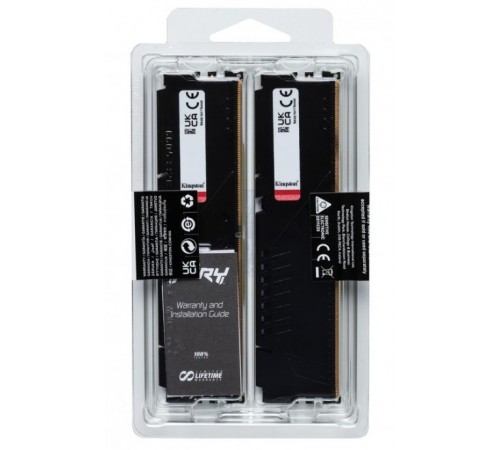 Модуль пам`яті DDR5 2x8GB/5200 Kingston Fury Beast Black (KF552C36BBEK2-16)
