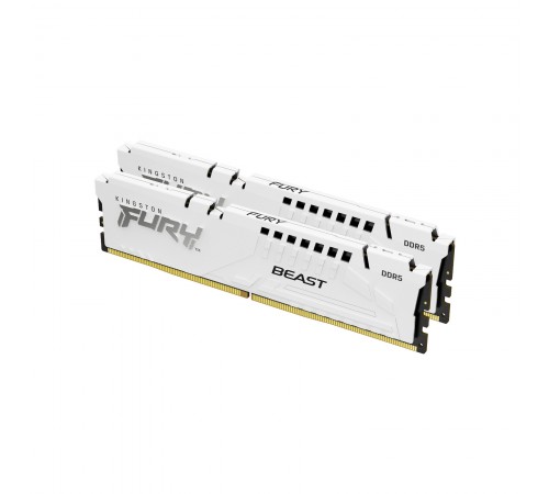 Модуль пам`яті DDR5 2x16GB/5200 Kingston Fury Beast White (KF552C36BWEK2-32)
