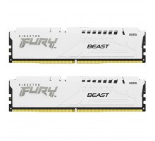 Модуль пам`яті DDR5 2x16GB/5200 Kingston Fury Beast White (KF552C36BWEK2-32)