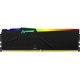 Модуль пам`яті DDR5 2x8GB/5200 Kingston Fury Beast RGB Black (KF552C40BBAK2-16)