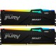 Модуль пам`яті DDR5 2x8GB/5200 Kingston Fury Beast RGB Black (KF552C40BBAK2-16)