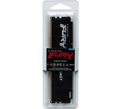 Модуль пам`яті DDR5 16GB/5600 Kingston Fury Beast Black (KF556C40BB-16)