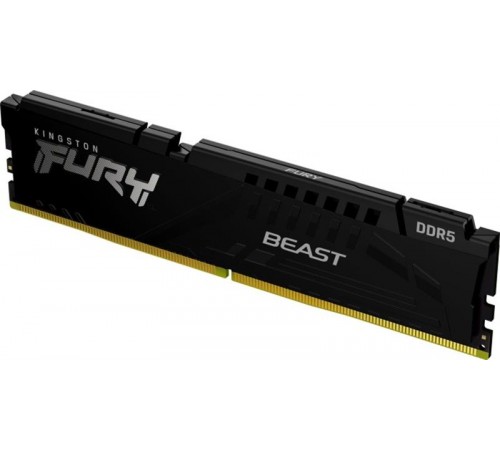 Модуль пам`яті DDR5 8GB/5600 Kingston Fury Beast Black (KF556C40BB-8)