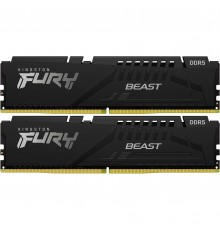 Модуль пам`яті DDR5 2x16GB/5600 Kingston Fury Beast Black (KF556C40BBK2-32)