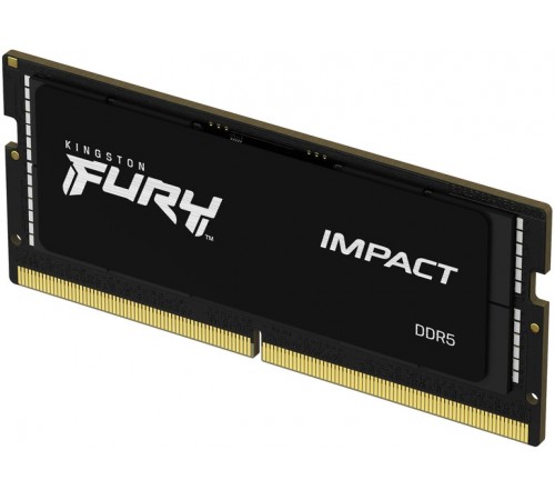 Модуль пам`ятi SO-DIMM DDR5 32GB/5600 Kingston Fury Impact PnP (KF556S40IB-32)