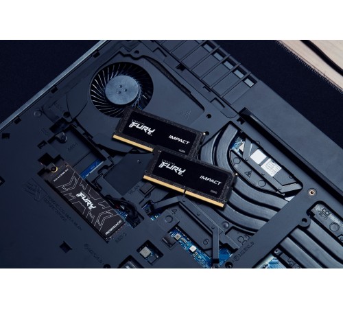 Модуль пам`ятi SO-DIMM DDR5 32GB/5600 Kingston Fury Impact PnP (KF556S40IB-32)