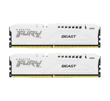 Модуль пам`ятi DDR5 2х16GB/6000 Kingston Fury Beast White (KF560C30BWK2-32)