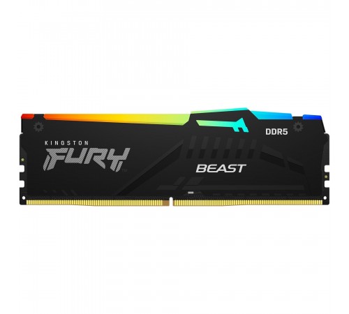 Модуль пам`яті DDR5 2x8GB/6000 Kingston Fury Beast RGB Black (KF560C36BBEAK2-16)