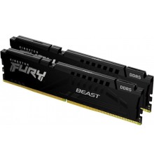 Модуль пам`яті DDR5 2x32GB/6000 Kingston Fury Beast Black (KF560C36BBEK2-64)