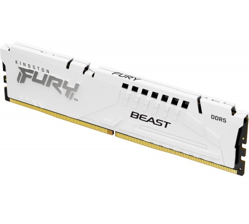 Модуль пам`яті DDR5 32GB/6000 Kingston Fury Beast White (KF560C36BWE-32)