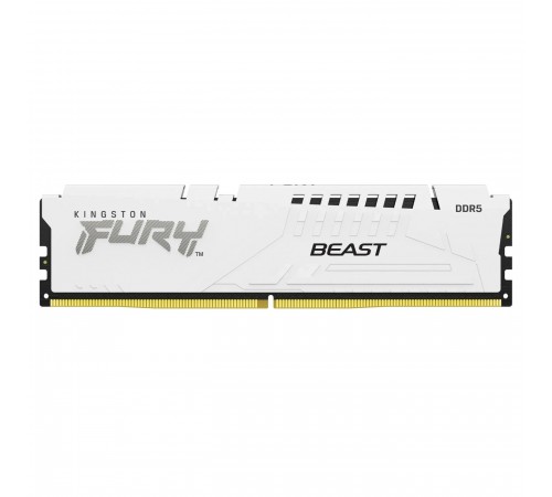 Модуль пам`яті DDR5 32GB/6000 Kingston Fury Beast White (KF560C36BWE-32)